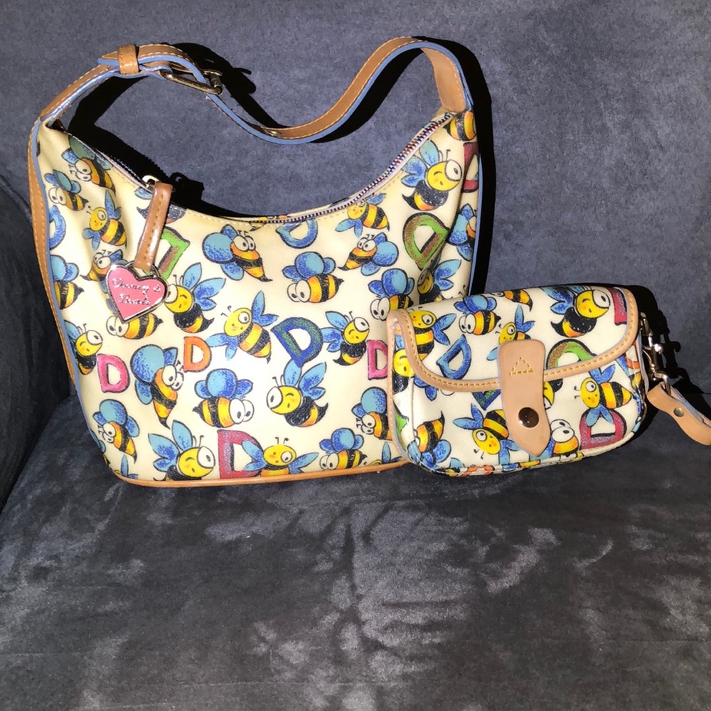 Rooney and Burke bag and wristlet